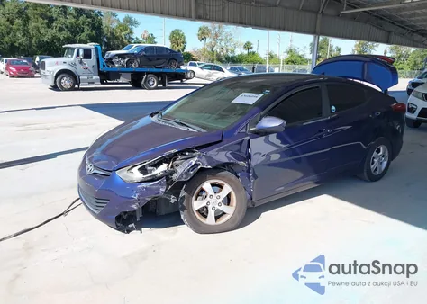 2014 Hyundai Elantra Limited/Se from USA, damaged, VIN 5NPDH4AE7E8481970